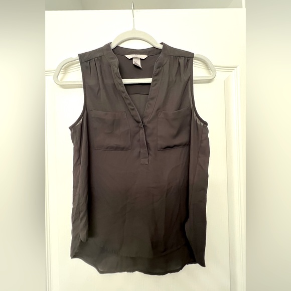 H&M Black Blouse Size 4 - Picture 1 of 3